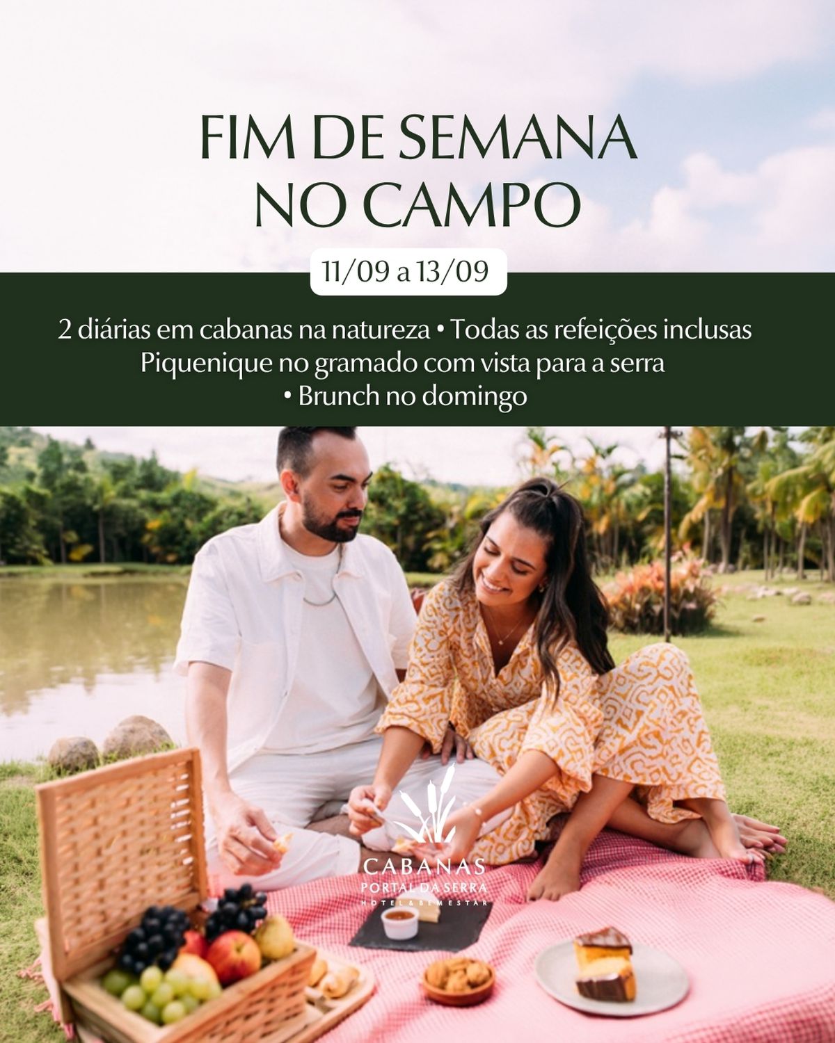 Fim de Semana com Piquenique na Serra